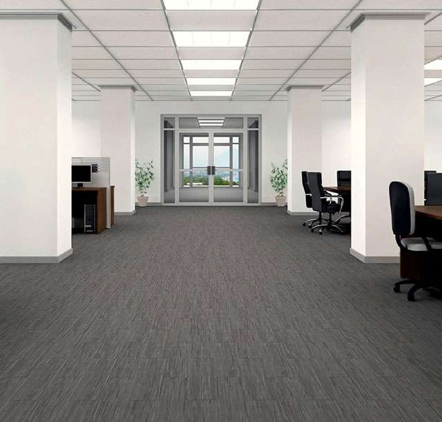 flooring tiles in office
