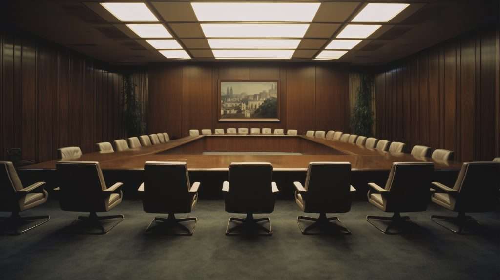 Conference rooms in law firm